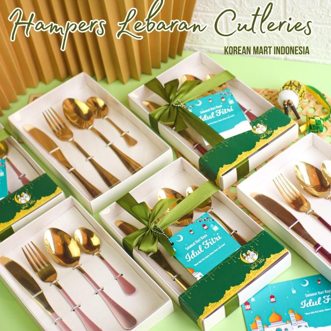

Classic Gift Cutlery Stainless Set Alat Makan | Parcel Hampers Lebaran