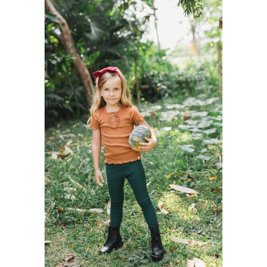 Bohopanna Bohobaby Kimi Short Top / Atasan Anak / Pakaian Anak Bahan Rajut / Baju Balita Lucu