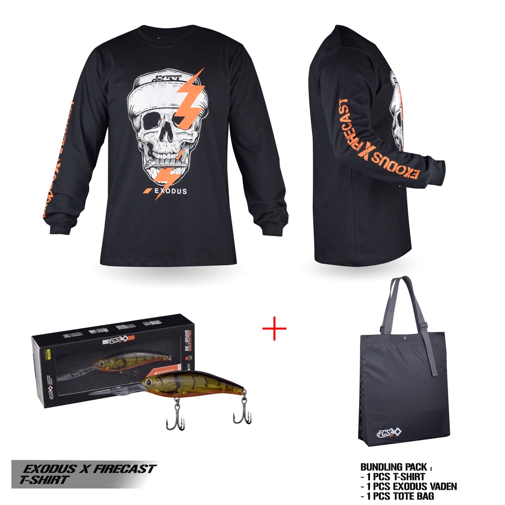 Collaboration Firecast X Exodus Tshirt + Exodus Veden 75F