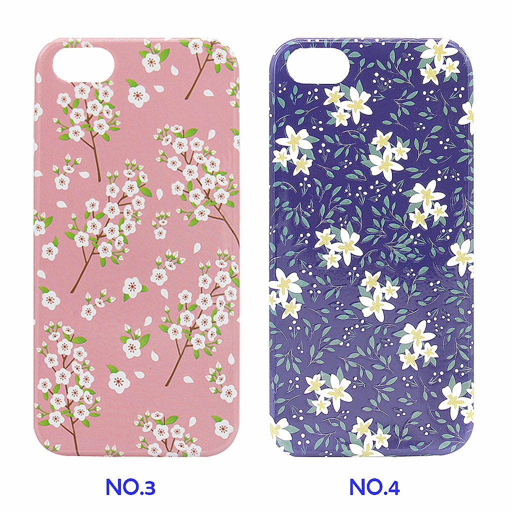 Soft Case Fancy IPhone 5s / SE ARU Original Motif Bunga