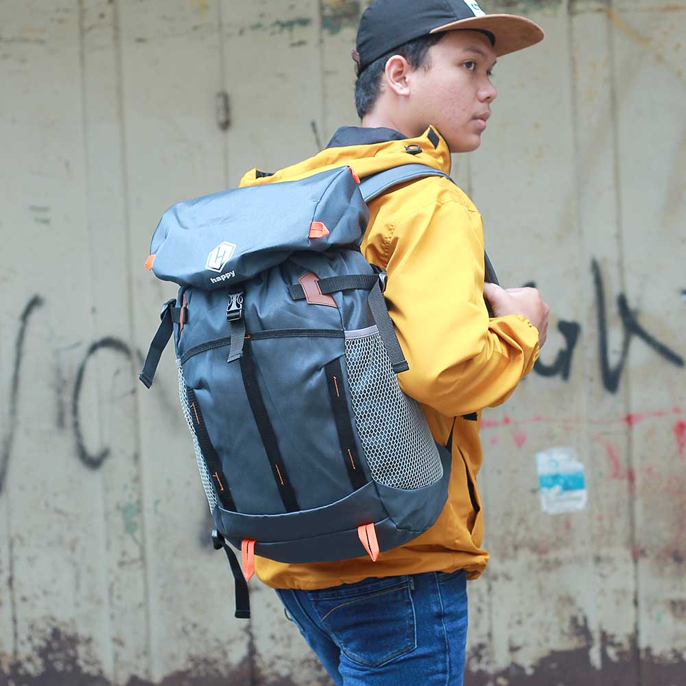 Tas Gunung Hiking Backpack Adventure Carrier 40L Semi Carrier - Tas Semi Keril Murah Original Kuat Ransel Traveling Backpacker BA403