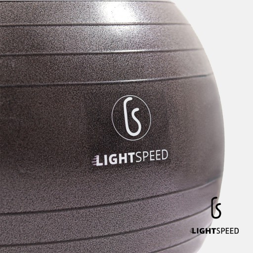 LIGHTSPEED Anti Burst Gym Ball (INCLUDE Hand Pump 75cm) / Bola Gym / Therapy Ball / Yoga Ball