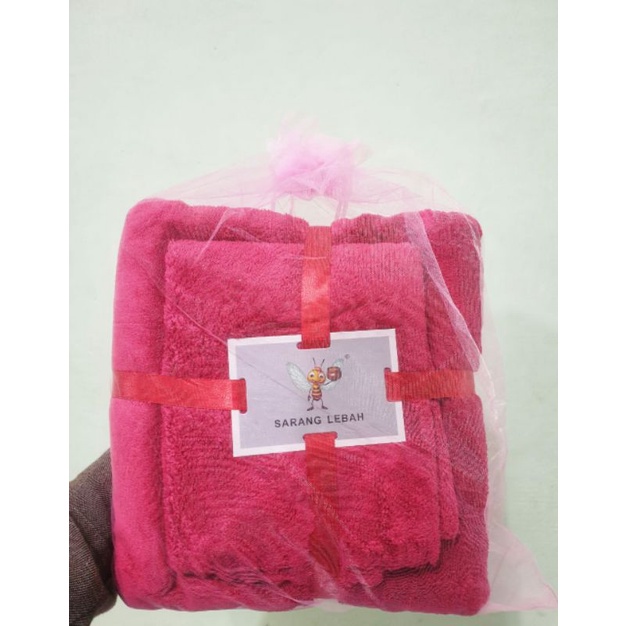 Handuk Towel Set 2in1 Murah