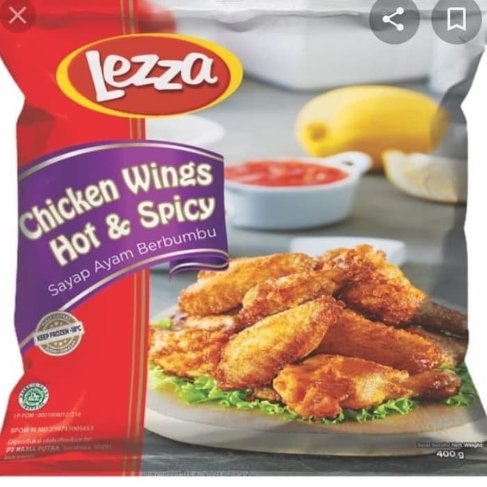 

Lezza Hot & Spicy Wings 400 GR