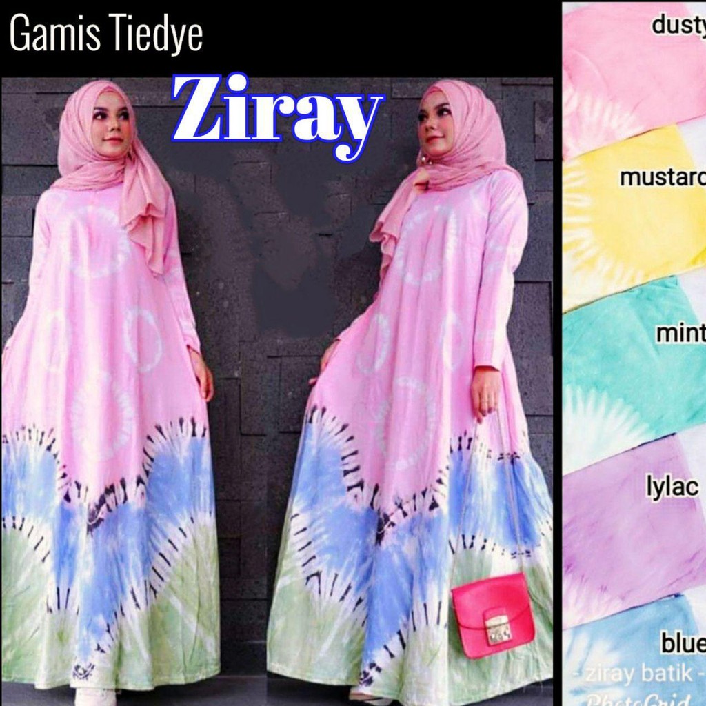  GAMIS  KAOS  COMBED  ZIRAY Shopee Indonesia