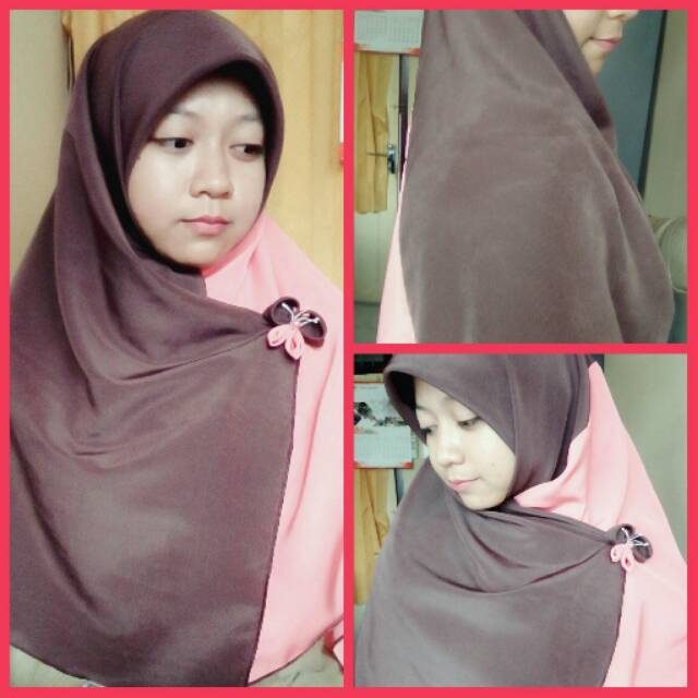 Khimar 2 warna