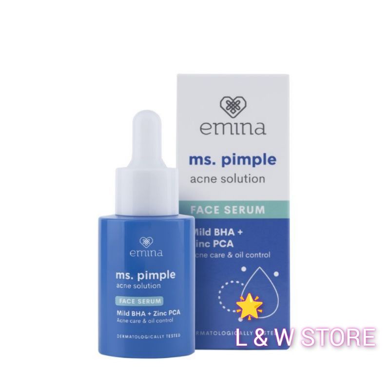 Emina Ms. Pimple Acne Solution Face Serum 30ml