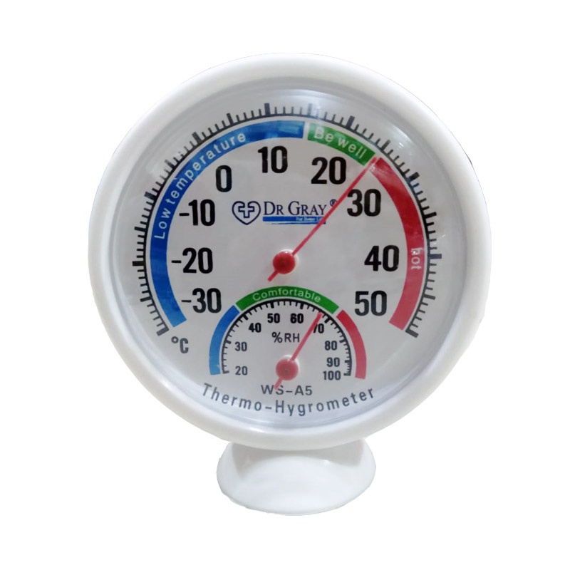 Thermo Analog pengukur suhu kelembaban Thermometer Hygrometer 2 in 1 - HG3