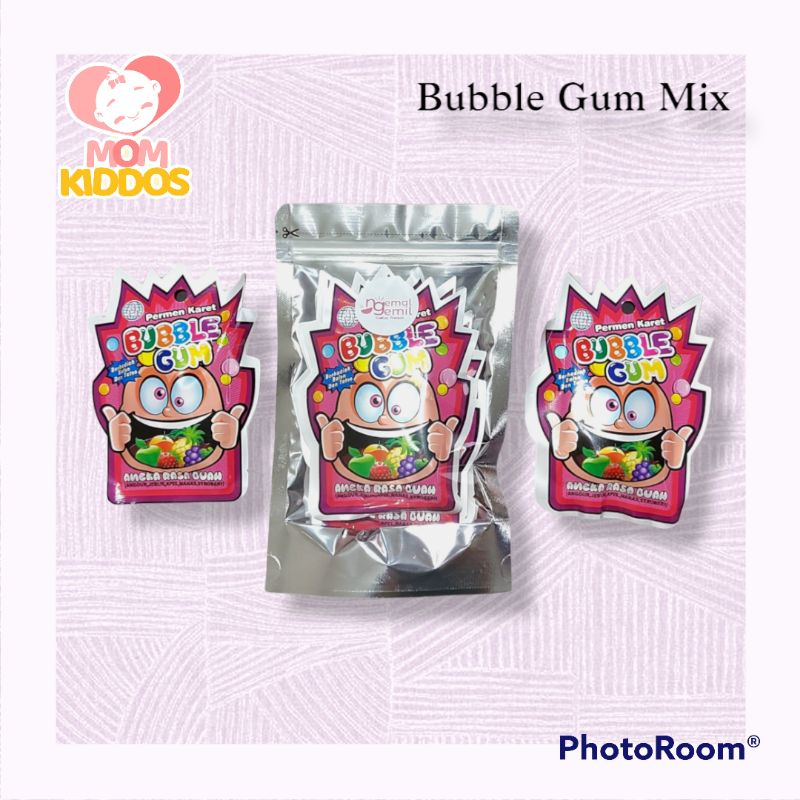 

BUBBLE GUM ANEKA RASA BUAH 3IN1 KUALITAS PREMIUM