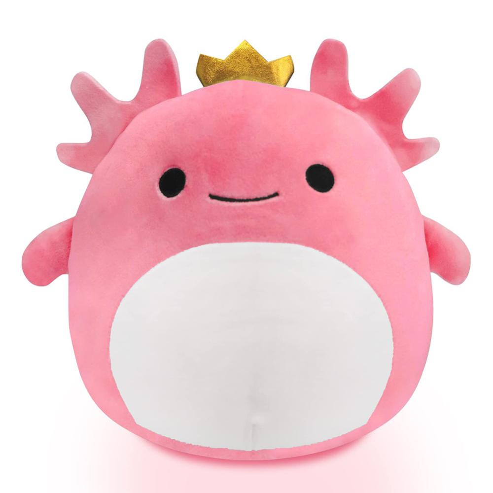 Timekey Mainan Boneka Stuffed Plush Sapi Axolotl Hijaupink 20cm Untuk Dekorasi Kamar Anak B1T4