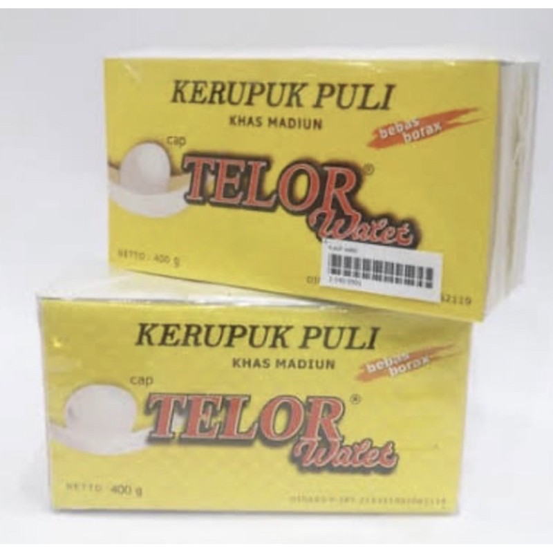 

Kerupuk Puli Telur Walet