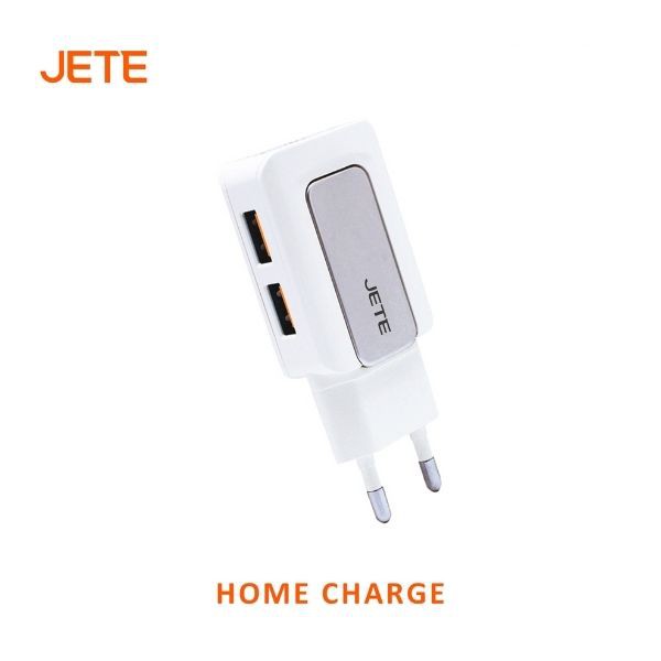 Charger Quick Charge Dual Output JETE C10  - Garansi Resmi 12 Bulan
