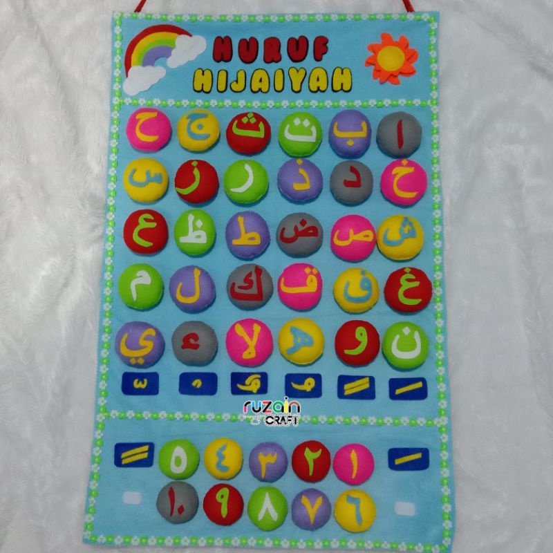 

Hijaiyah Papan Flanel