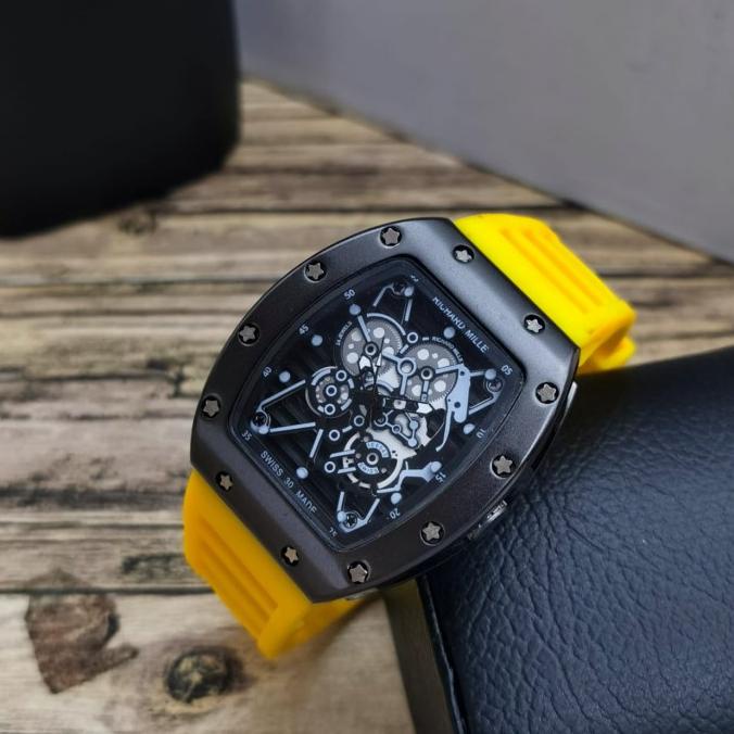 Jam Tangan Pria Wanita Fashion Analog RM Chrono Variasi YL 14067 - COD