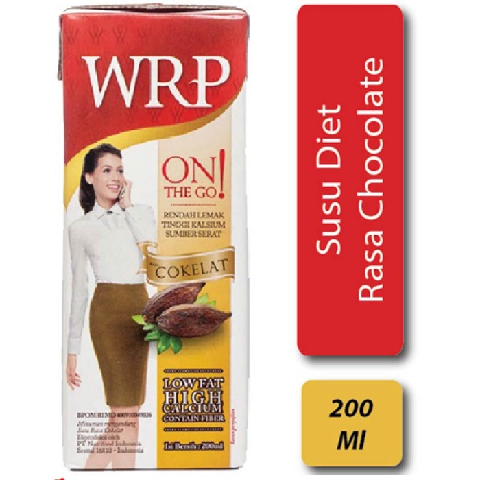 

Wrp Susu Cair On The Go Chocolate 200Ml