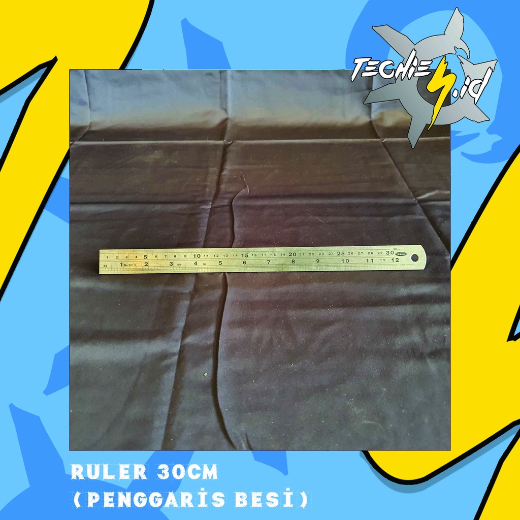

Ruler 30cm (Penggaris Baja)