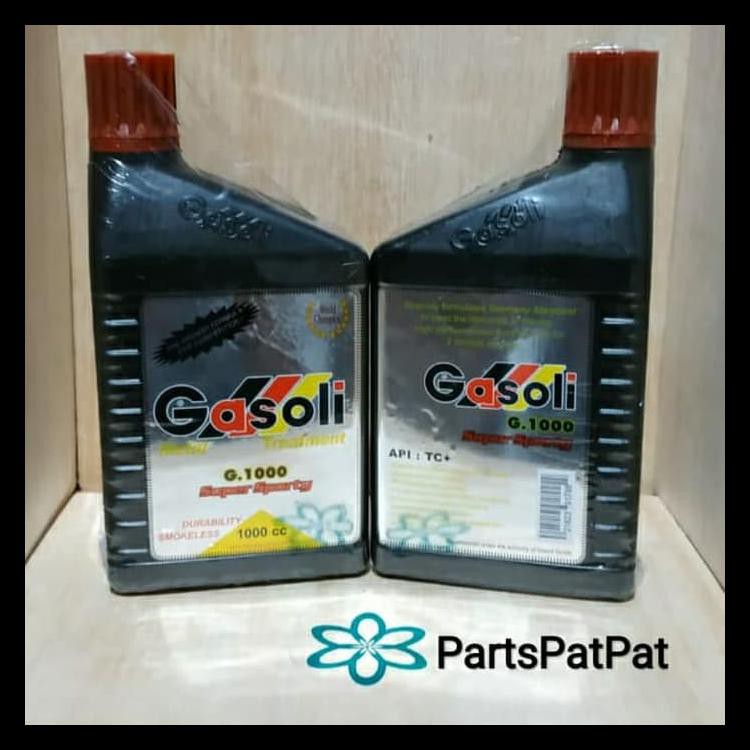 Oli Oil Samping Gasoli 2T G1000 1Lt Gasoli G1000 2Tak Gasoli G.1000 2T