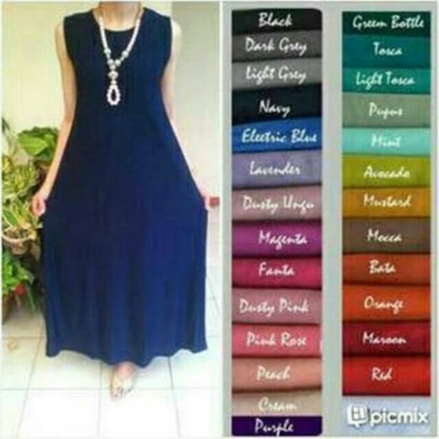 Manset Gamis Jersey, Buntung / Tanpa Lengan, Bahan Kaos Jersey PREMIUM.