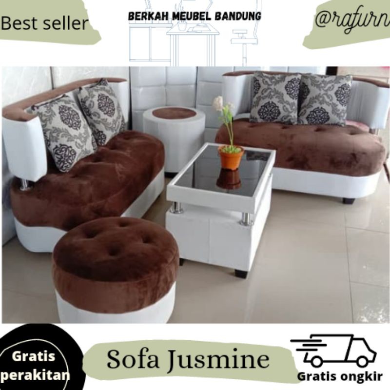 Sofa Minimalis Sofa Jasmine 221 Termurah Terlaris Tasikmalaya,Bandung,Cimahi,Garut,Ciamis,Cianjur