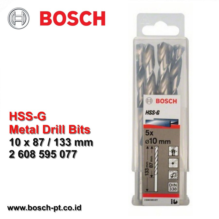 MATA BOR BESI BOSCH HSS-G ORIGINAL!!