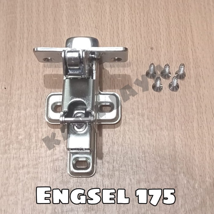 Engsel Sendok Hidrolis Pintu Lemari 180 175 Bifold Twin BUKAN Knockers