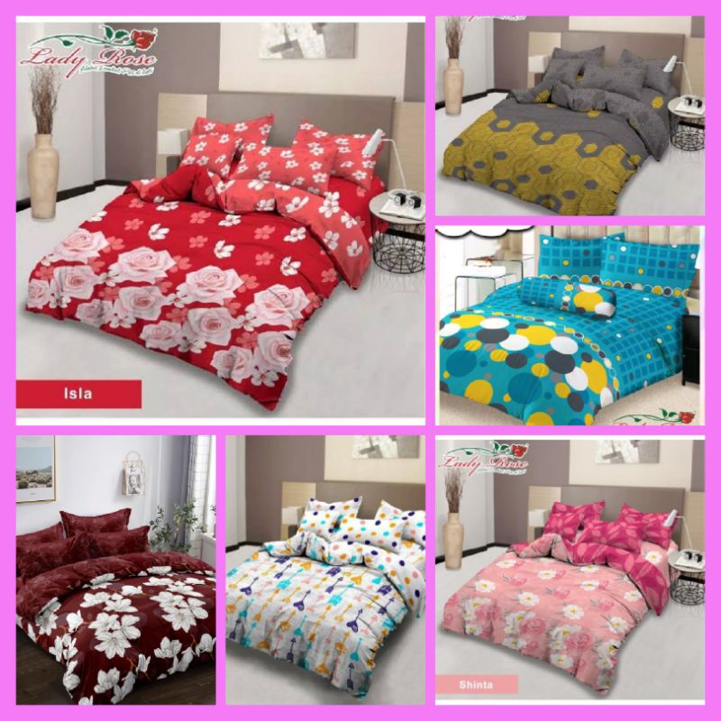 SPREI LADY ROSE LADYROSE 180 x 200 ISLA MICHELE MILAN ANELA ARROW SHINTA
