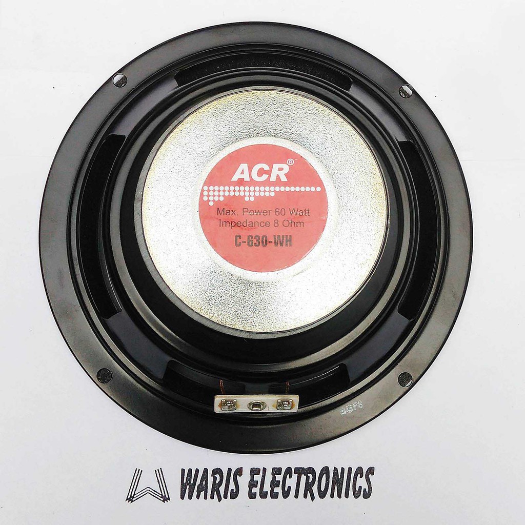 speaker 6 inch ACR woofer C 630 WH polyphane 60Watt