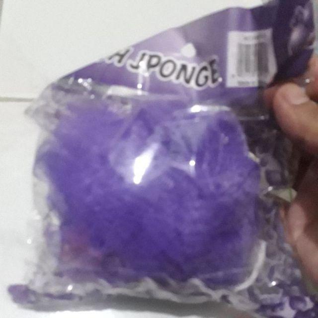 Bath Sponge Spons Mandi Spon 50 Gram Bisa Pilih Warna