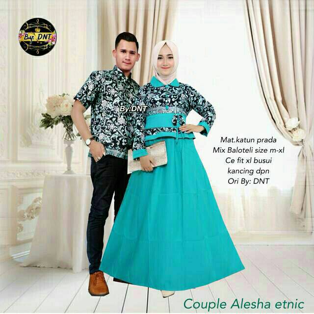 GROSIR BATIK PEKALONGAN COUPLE ALESHA ETNIC