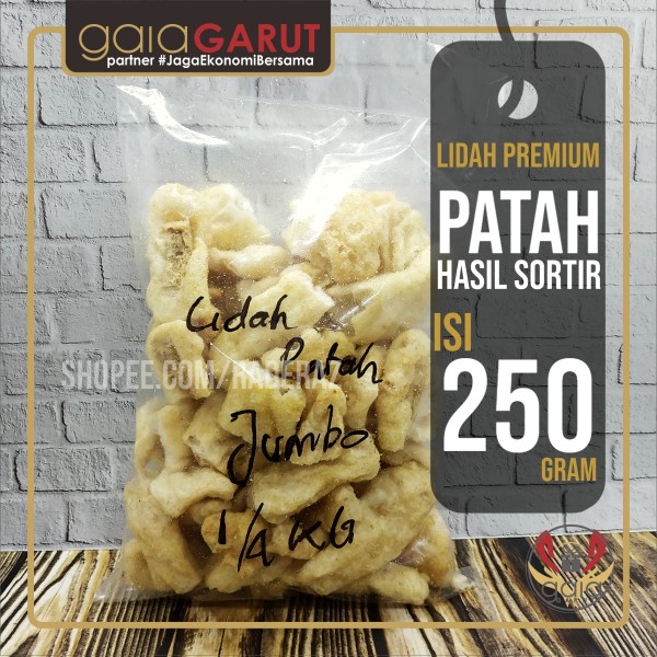 Lidah PREMIUM 250gr Sortir Patah Patah Toping Baso Aci