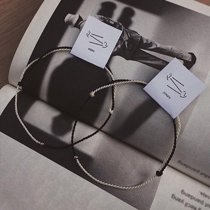 Our Silhouettes Couple Bracelet | Gelang Couple | Couple Bracelet