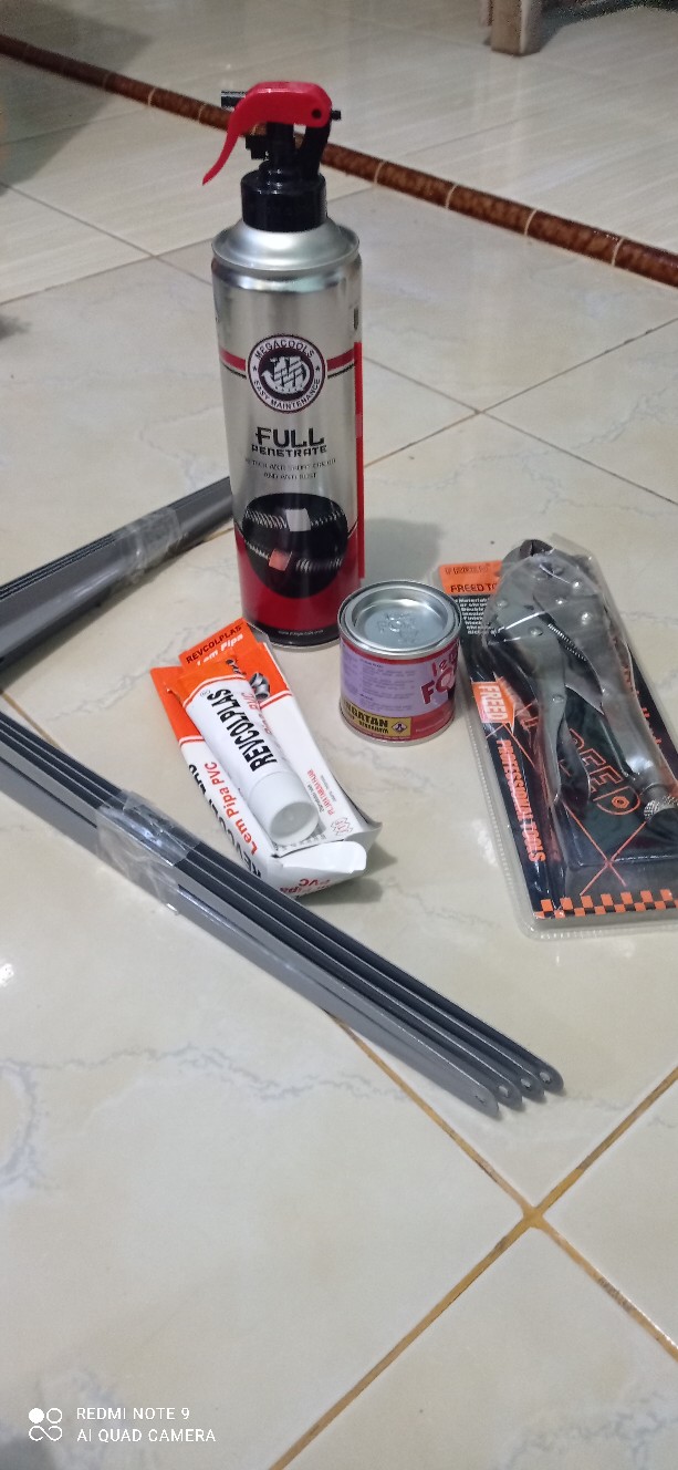 Tang Buaya Gagang Karet 10 Freed Locking Plier Heavy Duty