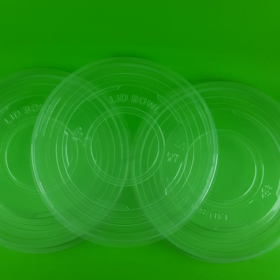 LID/Tutup Paper Bowl 650 ML Isi 50pcs/FOODGRADE