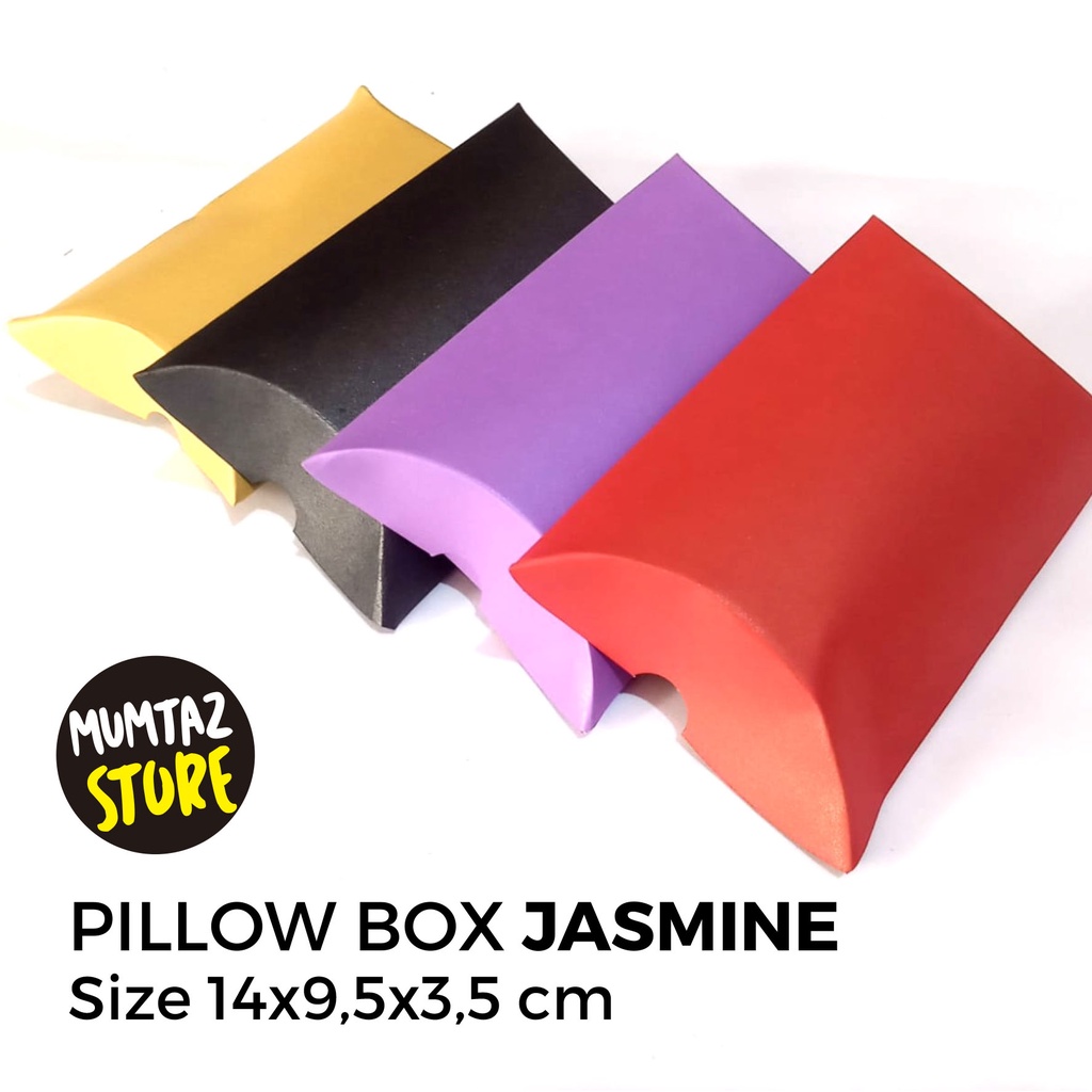 

PILLOW BOX JASMINE / BOX SOUVENIR / BOX PACKING JASMINE / PAPPER BOX / BOX KADO LUCU