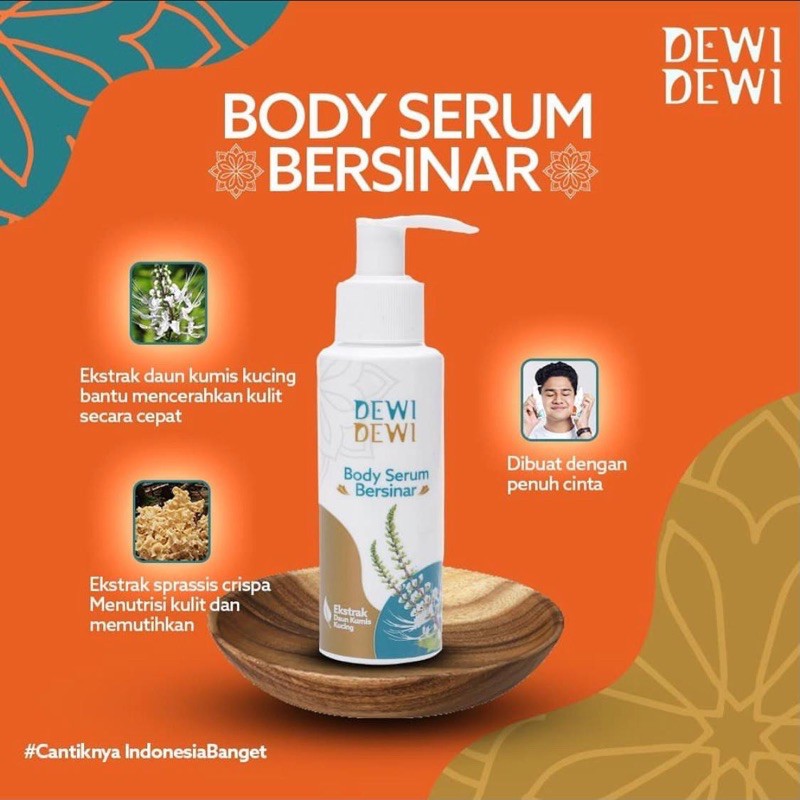 Dewidewi Body Serum Bersinar *bysyakirdaulay