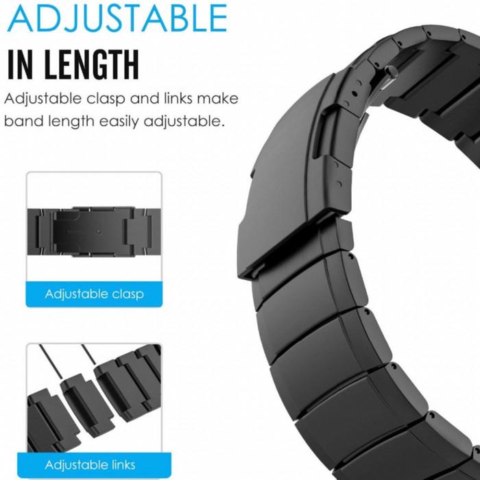Metal Strap Garmin Fenix 6x / Pro / Sapphire - Stainless Quick Fit