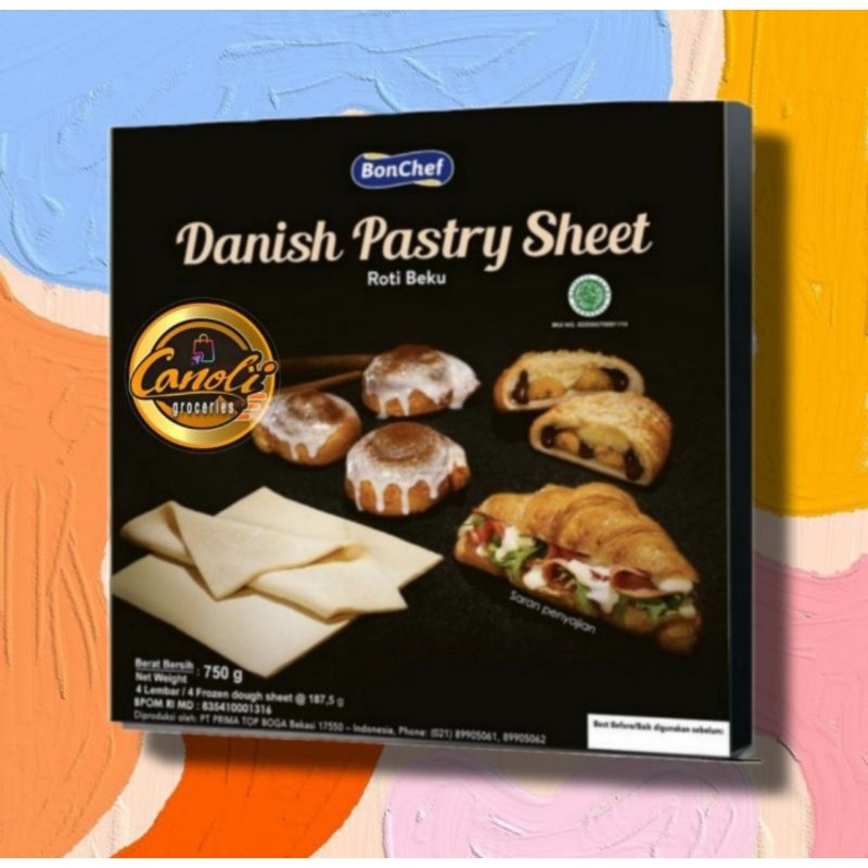 bonchef danish pastry sheet 750gr