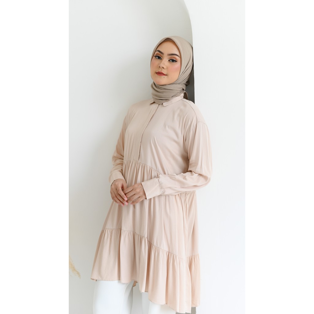 KEMEJA TUNIK ABEL RAYON TWILL PREMIUM TUNIC B357