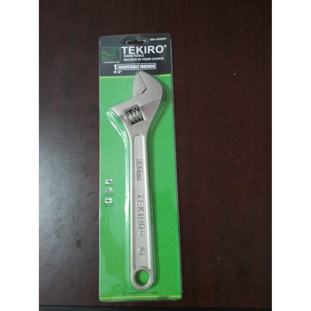 Tekiro Adjustable Wrench / Kunci Inggris 12inch