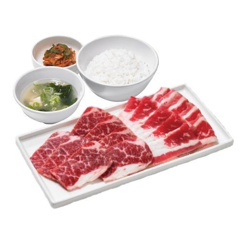 

YAKINIKU SET Wagyu 100gr & Karubi 100gr