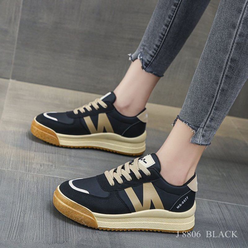SEPATU FASHION ARETHA 8806 FR178 SEPATU SNEAKERS WANITA IMPORT PREMIUM ORIGINAL