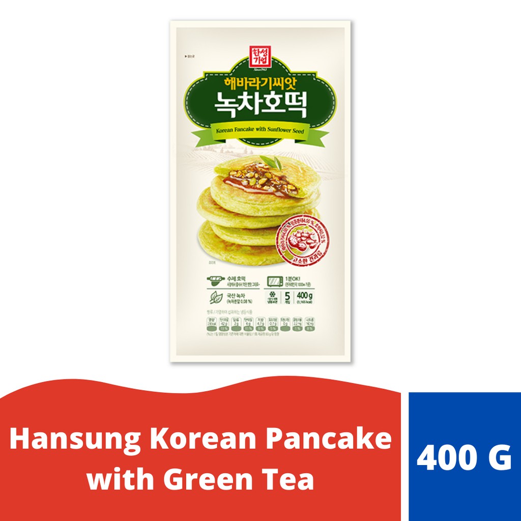 

Hansung Korean Pancake with Green Tea
