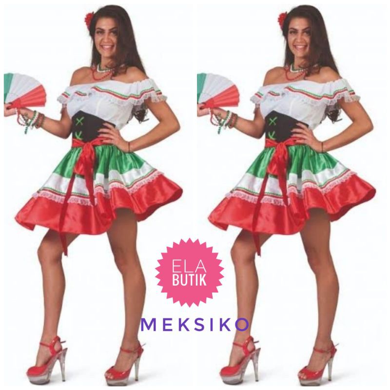 kostum meksiko-baju adat meksiko-kostum internasional