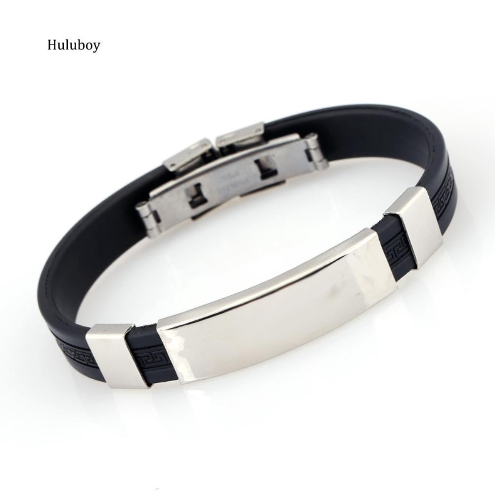 Hlby Gelang Bangle Bahan Silikon Adjustable untuk Hadiah Ulang Tahun