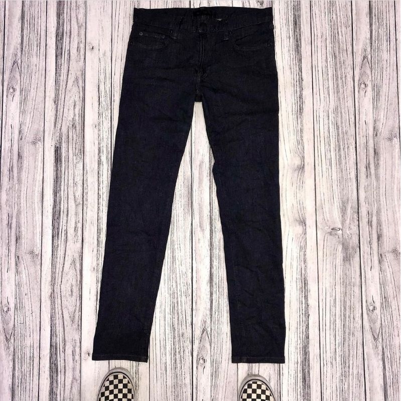 celana jeans uniqlo size 29-pria/cowok-second original