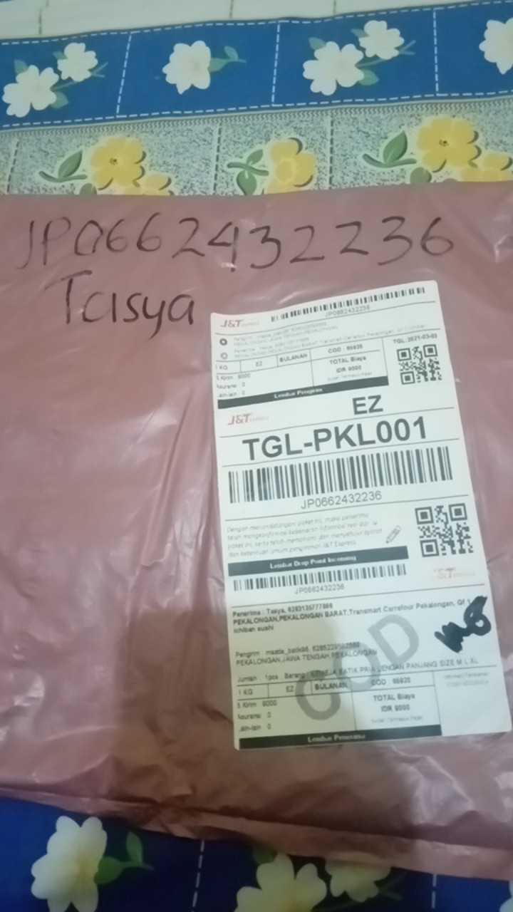 Kemeja Batik Pria Halus Terlariss !! Lengan Panjang Size M L Xl Xxl