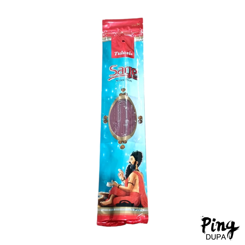 Dupa Hio Spiritual Sage  Pounch Isi 50 batang by Tulasi India Original