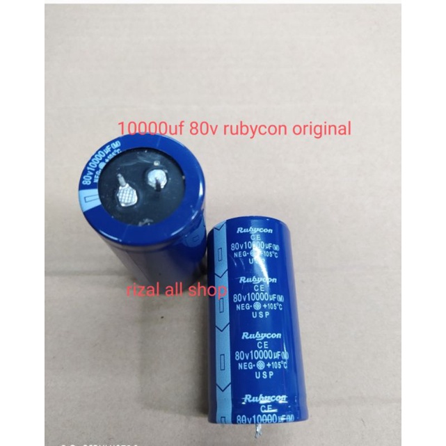 Elco 10000uf 80v rubycon