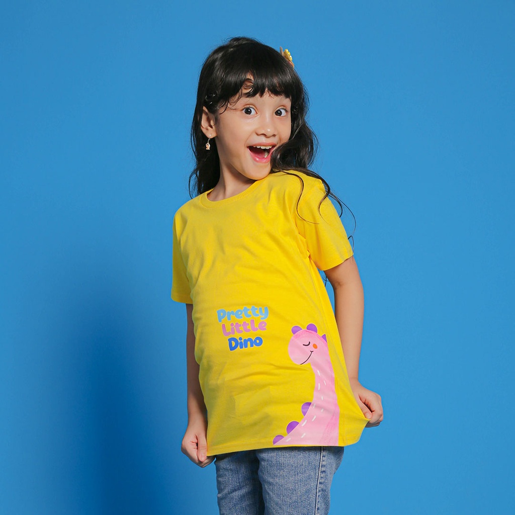 Kaos Distro Anak Premium Cotton 24s Pretty Dino