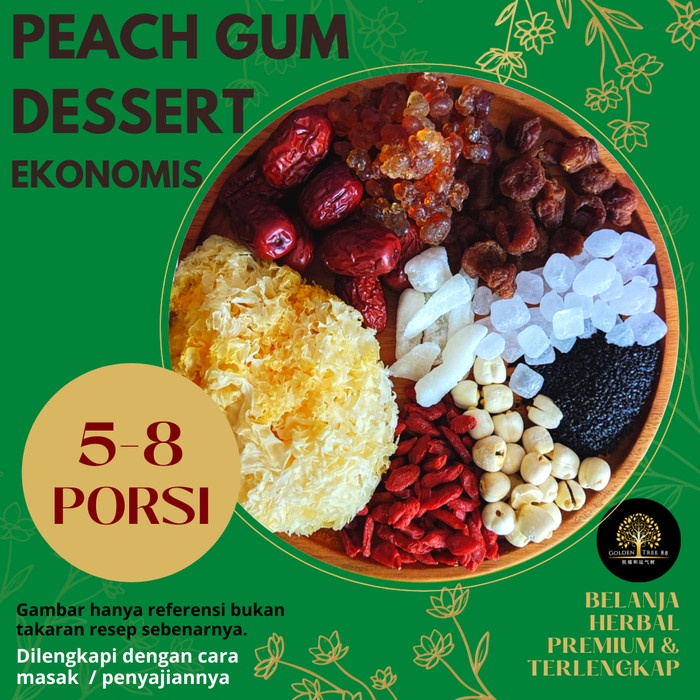 

PREMIUM PEACH GUM DESSERT PAKET EKONOMIS 4-6 PORSI FRESH ORIGINAL (BERKUALITAS)